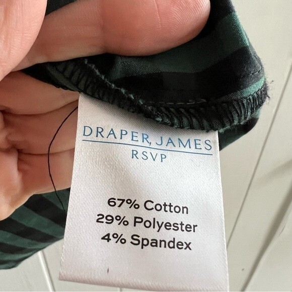 Women's DRAPER JAMES RSVP Ruffle Neck Top - Picture 5 of 14